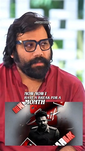 Sandeep Reddy Vanga🔥 gives a major update on Spirit Movie🎬
