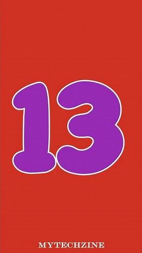 Numbers 1 To 20 | Colorful Numbers 1 To 20