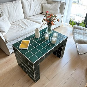 Tiled Coffee Table, Retro - Etsy