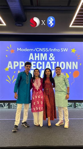 Omkar Patil on Instagram: "Full-time Engineers, Part-time Groovers🕺🏻💃 . . Dancing on Kaantha was so much fun 🤩 . . . Occasion: Org Level AHM & Appreciation Day Program! . . [Dance, Groovers, colleagues]"