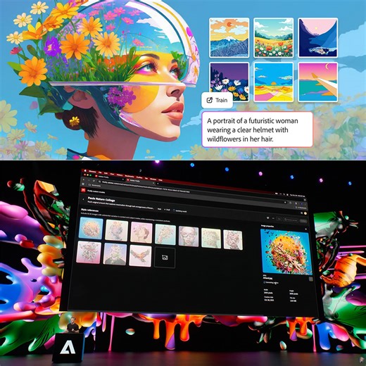 Adobe Firefly Custom Models Turns Your Photos Into an AI Art Factory