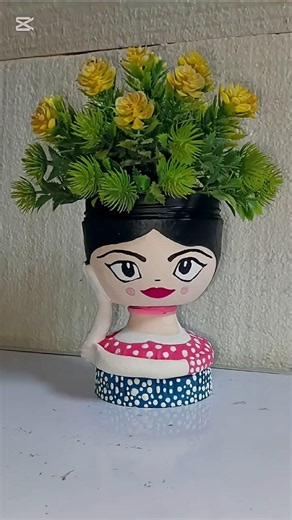 Diy How To Make A Doll Head Tree Planter 2026 #shortvideo #treeplant #diy