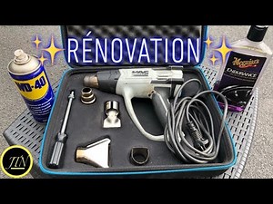 Renovation of bumper plastics