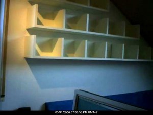 Time-lapse IKEA DVD shelf mounting
