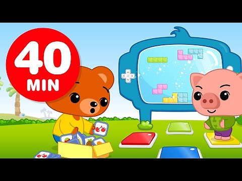 Videojuegos - Y Más de Capítulos de Plim Plim (40 Minutos) | Dibujos Animados