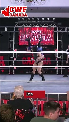 Seleziya Sparx shows ZERO remorse! #cwfcanada