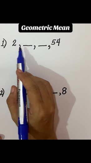 Geometric Mean #geometricsequence #geometricmeans #numeracy #numeracyskills #math #mathematics #mathskills #knowyourbasics