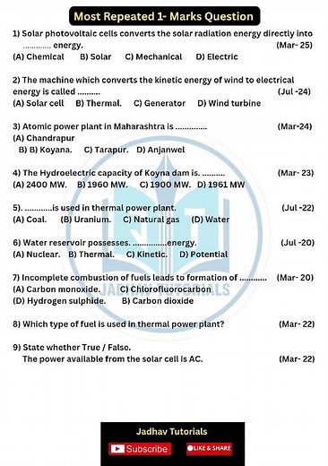 10th biology chapter -5 l Science -2 l Towards Green Energy l PYQ and l SSC Board l Exercise l IMP