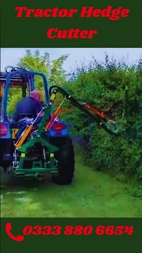 Effortless Hedge Trimming with Wessex Tractor Hedge Cutter