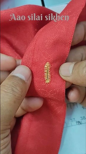 handmade button hole trick