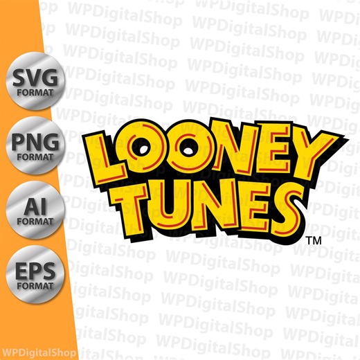 Looney Tunes-logo | Digitale download | SVG-png-pdf-bestand | Muurkunst film - Etsy Nederland