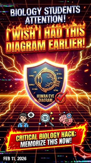 🗣️EASIEST HUMAN EYE DIAGRAM 🔥 CLASS 10 #shorts #unfilteredclasses