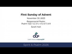 Spirit & Psalm 2026 - Advent 1 - Psalm