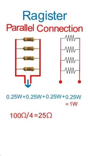 Register parallel connection 🔥🔥 #viralshorts #shorts #parallel #connection #diagram