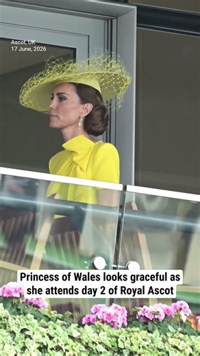 Princess of Wales looks graceful as she attends day 2 of Royal Ascot