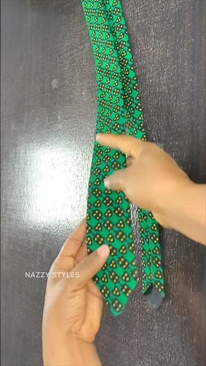 Necktie sewing tutorial
