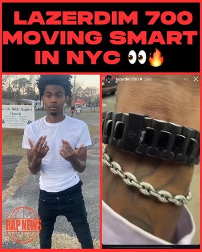 Lazerdim 700 cops a new watch in NYC 🤫😂 . . . . #rapnews #lazerdim700 #atl #culture #explore #rap #rapper #hiphop | Rap News