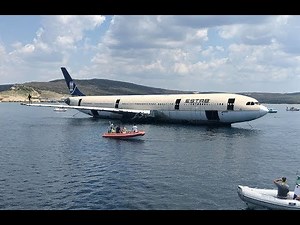 Turkey Airbus A330 Sinking Ibrice 14 June 2019