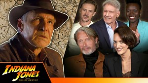 He’s back! To celebrate the return of the one, the only Indiana Jones in “Indiana Jones and the Dial of Destiny,” we had the cast — Harrison Ford, Phoebe Waller-Bridge, Mads Mikkelsen, Boyd Holbrook, and Shaunette Renée Wilson — take an Indiana Jones universe trivia quiz. Watch them test their Indiana Jones knowledge, then see if you can beat their score! | BuzzFeed Video
