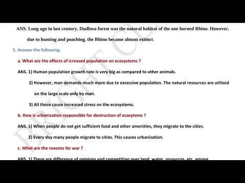 8TH SCIENCE CHAPTER 18 ECOSYSTEM EXERCISE IMP