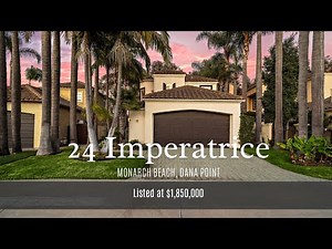 Just Listed in The Exclusive Guard-Gated Community Monarch Beach | Luxury Living in Dana Point