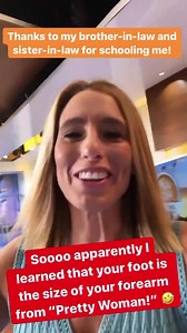 ‪“I was once told,” turns out I learned this from “Pretty Woman!” 🤣🤷🏼‍♀️‬ | Stephanie Abrams