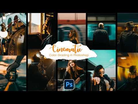 Cinematic Color Tone in Photoshop Camera Raw | Step-by-Step Full Tutorial