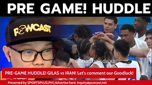 30K views · 355 reactions | Pre-game huddle | Gilas Pilipinas vs Iran Asian Games | Win or Go Home ! Ano kelangan natin gawin? kwentuhan bago ang laro! | Powcast Sports | Facebook