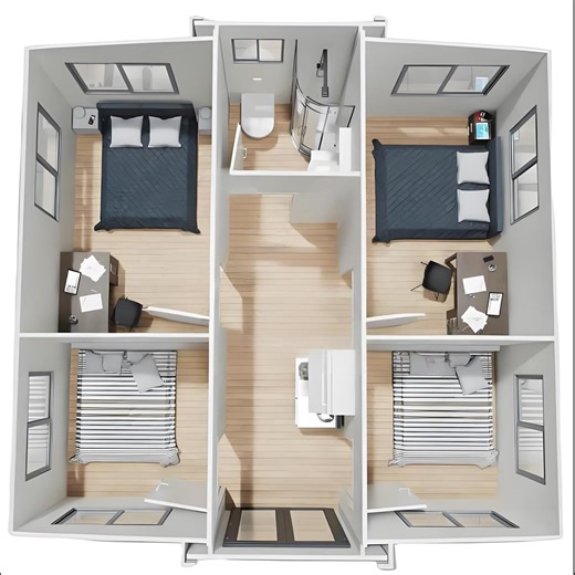 🏡 Transform the Way You Live & Work — Anywhere You Want! Introducing our 20ft Expandable Prefab Tiny Home, designed with a modern loft, 2 cozy bedrooms, and a sturdy steel frame structure. Whether it’s for your family living, office setup, or remote site accommodation, this foldable modular house offers the perfect balance of style, strength, and mobility. ✨ Why Choose This Expandable Tiny Home? 🏠 Foldable Design: Easy to transport and assemble — ready in just hours! 🛏️ 2 Bedrooms Loft Space: