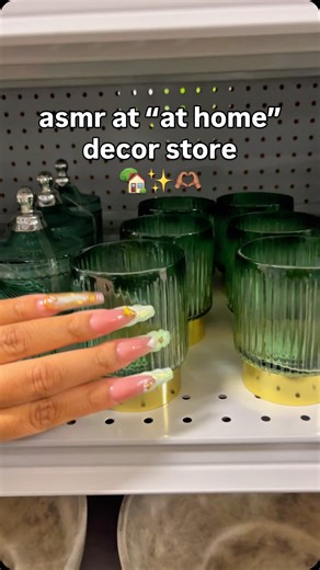 Batala’s ASMR on Instagram: "tapping around in public is unmatched! the sounds are so satisfying @athomestores ✨ ✨ youtube: batala’s asmr 🫶🏽 ✨ ✨ #asmr #asmrsounds #batalasasmr #relaxingasmr #satisfyingsounds #instagramreels #asmrtapping #asmrtingles #asmrcommunity #fentybeauty #rarebeauty #oddlysatisfyingvideo #asmrroleplay #tingles #sleeprelief #asmrtist #tiktok #tiktokasmr #tiktoker #makeup #explorepage #asmrtist #fyp #asmrvideo #publicasmr"