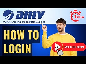 DMV Login⏬👇: Virginia My DMV Login