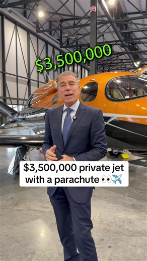 A $3,500,000 private jet you can fly yourself 👀✈️ | vision jet