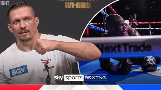 Oleksandr Usyk reveals nickname for knockout blow that defeated Daniel Dubois!