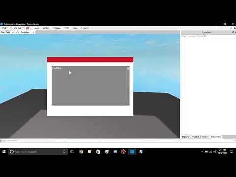 How To Make A Roblox Exploit GUI Part 2!