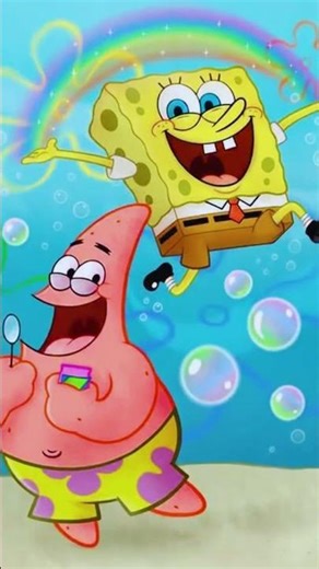 BUBBLES OF SPONGEBOB AND PATRICK