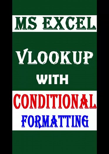123 reactions · 39 shares | MS Excel. Use vlookup with conditional formatting in MS Excel. How to compare two sheets with one lookup value. #reelsfb #reelsviral #mswordtricks #exceltricks #facebookreel #Excel #reel | S. Gohar Rehman Tajak | Facebook