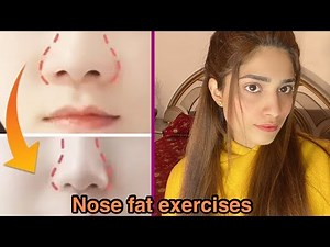 5 best Nose exercises to reduce nose fat| 7 days challenge| how to sharpen and slim down nose