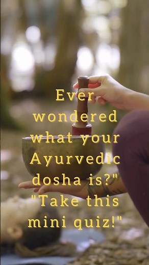 Find your Ayurvedic Dosha 🔥| Vata,Pitta or Kapha #ayurveda #bams