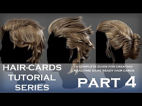 Realtime Hair Cards Tutorial : 04 Tools and Setup