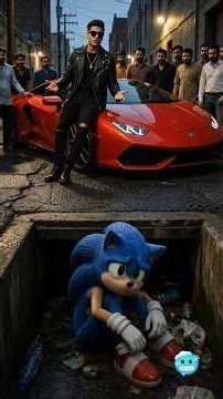 Sonic Had No Money for His Sister’s Birthday… Then He Became a Millionaire! 😱🎂💰 #shorts