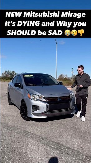 Why You Should be Sad the 2024 Mitsubishi Mirage is Going Away...