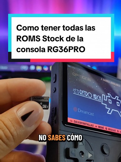 Cómo obtener todas las ROMS Stock para la RG36PRO