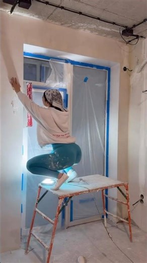 Leveling the corner using wall putty #trending #viral #shorts #short #shortvideo #ytshorts #fyp #yt