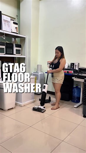Must-have cleaning gadget for every Filipino family! 🇵🇭🔥 Fast, effective, and super convenient. One machine replaces your broom, mop, and vacuum. Clean in minutes, then spend more time with your loved ones! ❤️🏠