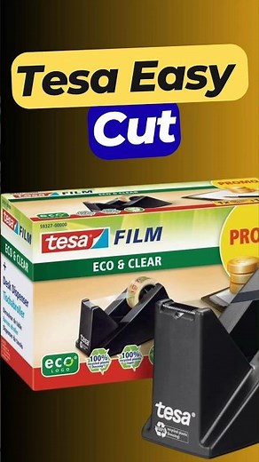 Tesa Easy Cut – The Smart & Stylish Tape Dispenser You’ll Love | Easy Cutting Made Simple!