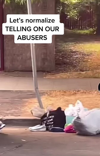 Let’s normalize telling on our abusers. Let’s normalize holding the abuser accountable. Let’s normalize placing the blame where it belongs … on the perpetrator-abuser. #silentnomore