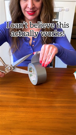 Every crafter should know this! ✂️ Use baby wipes to clean off duct tape gunk from scissors for an easier cut! #crafting #craftsupplies #HomeTips This original video was produced by Network Media, LLC and Jeff & Lauren Productions. | Creative Crafting