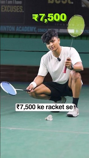 Smash Test With 7500re Racket And 3500rs Racket Shocking Results 😱🏸 Full Details In Description