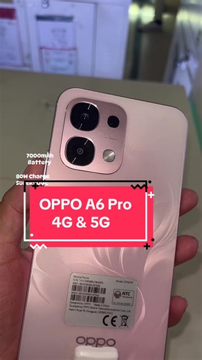 Discover the New Oppo A6 Pro - Stunning Specs!