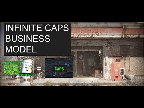 Fallout 4 best way to make caps (water purifier + Poisen Caltrops[requires DLC])